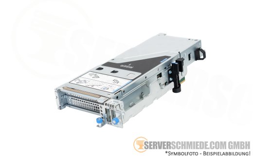 Dell Riser 1 - 1x x16 PCIe 4.0 R1A full profile incl. cage R750 R7525 02P7D0 02P0MN