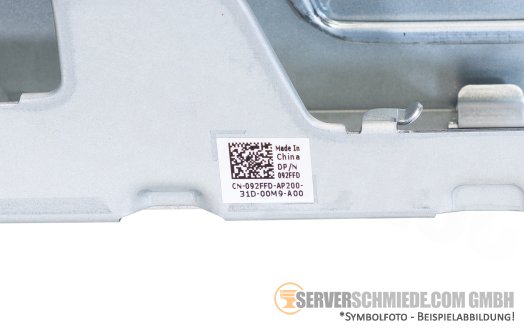 Dell Riser 1 Card 2x x16 (x8 connectivity) PCIe 5.0 R1U incl. cage R7615 01JN6K 092FFD