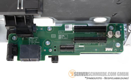 Dell Riser 1 R1B 2x x8 PCIe 3.0 FP full profile incl. cage R840 0C3YJN