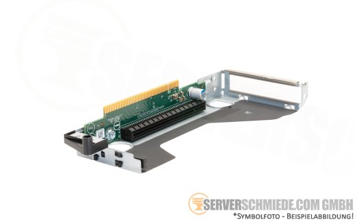 Dell Riser 2 1x Slot x16 PCIe 3.0 with low profile incl. cage R440 R540 0MC2DD