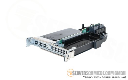 Dell Riser 2 2x x16 (x8 lane) PCIe 4.0 R2A low profile incl. cage R7615 00R7TG 03MPPM