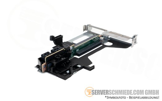 Dell Riser 2 2x x16 (x8 lane) PCIe 4.0 R2A low profile incl. cage R7615 00R7TG 03MPPM +NEW+