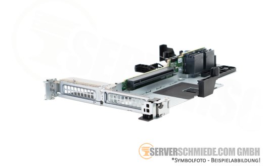 Dell Riser 2 2x x16 (x8 lanes) PCIe 4.0 R2A low profile incl. cage R6615 0F64F3