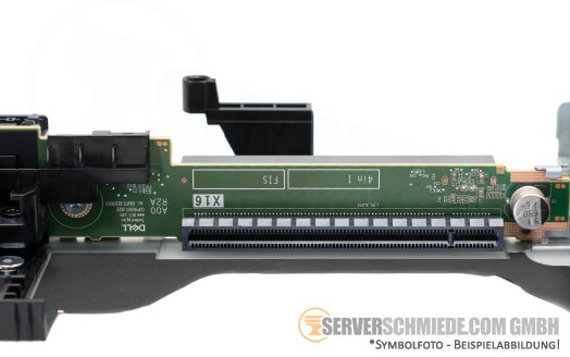 Dell Riser 2 2x x16 (x8 lanes) PCIe 4.0 R2A low profile incl. cage R6615 0F64F3