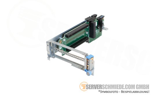 Dell Riser 2 R2A 1x x16 + 1x x8 PCIe 3.0 FP full profile incl. cage R7425 0HHGW8