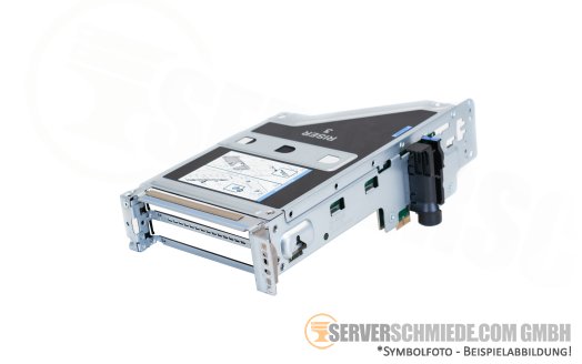 Dell Riser R3B 2x x16 (x8 lane) PCIe 4.0 full profile incl. cage R760 R7615 017JTP 0JGR1Y +NEW+