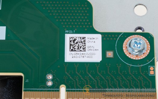 Dell Riser 4 2x x16 (x8 lane) PCIe 4.0 R4B full profile incl. cage R750 R7525 R760 0RK04H 0YMVJ0