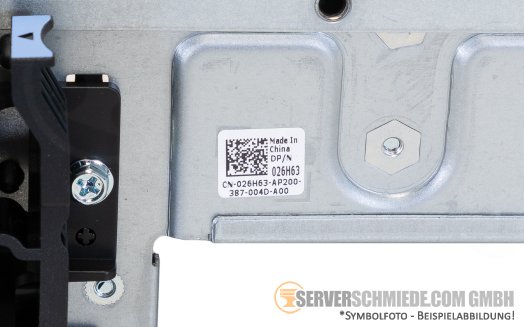 Dell Riser R4Q 2x x16 (x8 lane) PCIe 5.0 full profile incl. cage R760 R7615 0W2XPJ 026H63