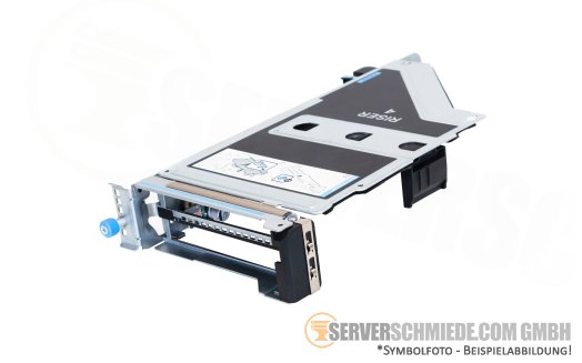Dell Riser R4Q 4 2x x16 (x8 lane) PCIe 5.0 R4Q full profile incl. cage R7615 0W2XPJ 026H63 +NEW+