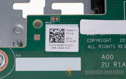 Dell Riser Card 1x x16 PCIe 3.0 Riser 1a incl. cage R750 R7525 0V4K25