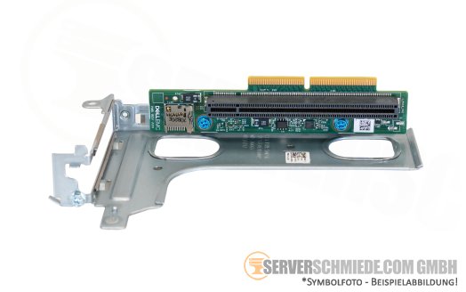 Dell Riser Card 1x x16 PCIe 3.0 Riser 4 incl. cage C6420 0T0K5k 05WGP0