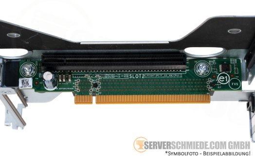 Dell Riser Card 2x x16 (x8 connectivity) PCIe 3.0 Riser LP + FP incl. cage R430 03G69K