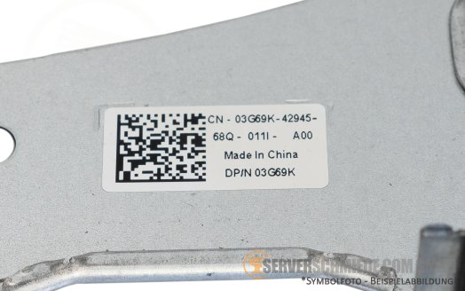 Dell Riser Card 2x x16 (x8 connectivity) PCIe 3.0 Riser LP + FP incl. cage R430 03G69K