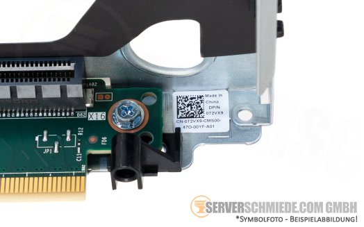 Dell Riser R1a + R2a 1x x16 + 2x x8 PCIe 4.0 Config 1 LP low profile R660xs 540-BDXR +NEW+