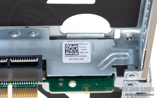 Dell Riser R1a + R2a 1x x16 + 2x x8 PCIe 4.0 Config 1 LP low profile R660xs 540-BDXR +NEW+