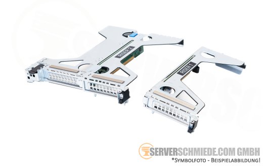 Dell Riser R1a + R2a 1x x16 + 2x x8 PCIe 4.0 Config 1 LP low profile R660xs 540-BDXR +NEW+