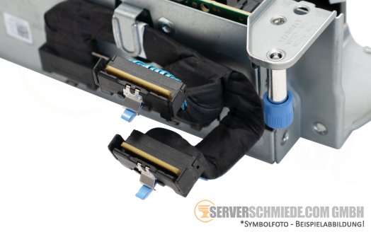 Dell Riser R1B 2x x16 (1x x8 lanes) LP PCIe 4.0 incl. cage Dual CPU Upgrade R750xs 0PX7YT 020H4M