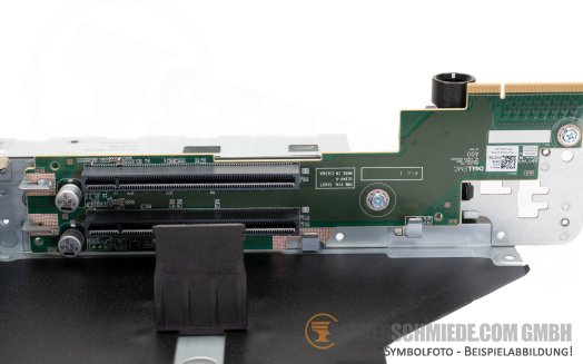 Dell Riser R1B 2x x16 (x8 lanes) PCIe 4.0 FP full profile incl. cage R760 01G7GK