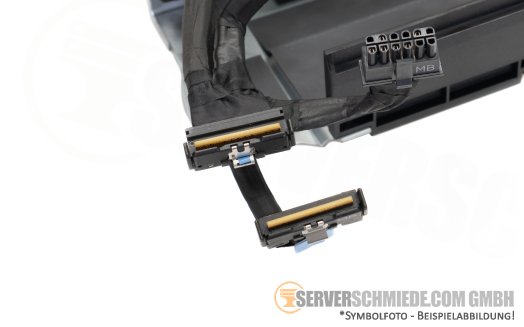 Dell Riser R1C 2x x16 PCIe 5.0 LP low profile incl. cage incl. cable R760xs 084T5K