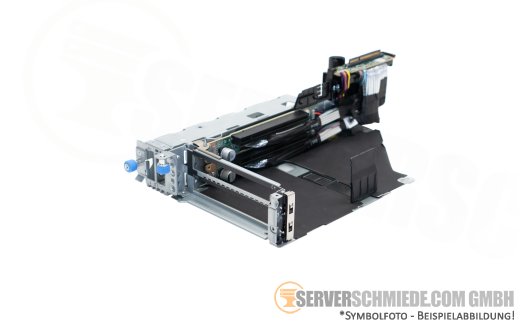 Dell Riser R1Q 2x x16 (x8 lanes) PCIe 5.0 FP full profile incl. cage R760 09DDCC 0Y8VPW