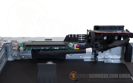 Dell Riser R1T 1x x16 PCIe 5.0 FP full profile GPU incl. cage R7615 0WJGW7 +NEW+