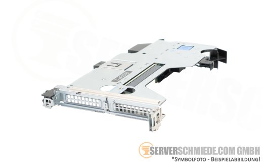 Dell Riser R2A Primary Riser board card 2x x16 PCIe 4.0 LP low profile incl. cage R660 R650 0H6PP3