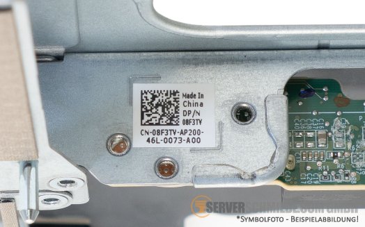 Dell Riser R2E 1x x16 PCIe 5.0 LP low profile incl. cage R660xs 09N36W