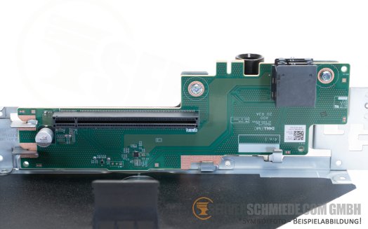 Dell Riser R3A 1x x16 PCIe 4.0 full profile incl. cage R760 R7615 08C52F +NEW+