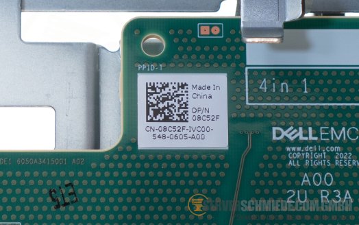 Dell Riser R3A 1x x16 PCIe 4.0 full profile incl. cage R760 R7615 08C52F +NEW+