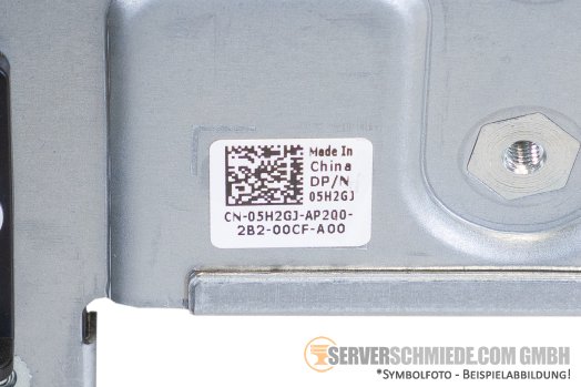 Dell Riser R4P 1x x16 PCIe 5.0 FP full profile GPU incl. cage R760 R7615 0W2XPJ 05H2GJ +NEW+