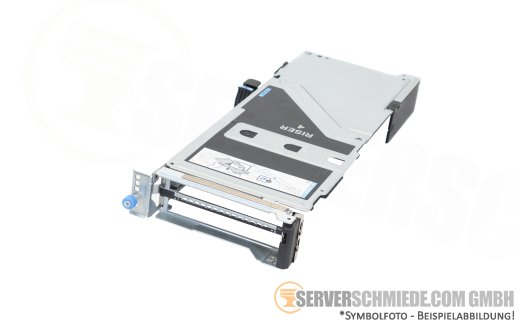Dell Riser R4P 1x x16 PCIe 5.0 FP full profile GPU incl. cage R760 R7615 0W2XPJ 05H2GJ +NEW+