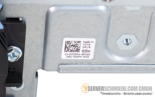 Dell Riser R4P 1x x16  PCIe 5.0 FP full profile incl. cage R760 R7615 0535MN +NEW+