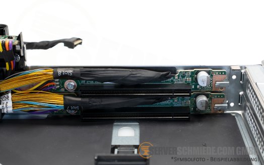 Dell Riser R4R 2x x16 (1x x8 lanes) PCIe 5.0 FP full profile incl. cage R760 08KRR5