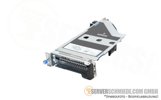 Dell Riser R4R 2x x16 (1x x8 lanes) PCIe 5.0 FP full profile incl. cage R760 08KRR5