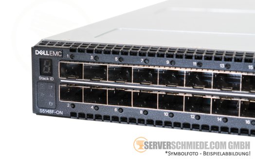 DELL S5148F-ON 48x 10/25Gb SFP28 + 6x 10/25/40/50/100Gb QSFP28 Ethernet Network 19