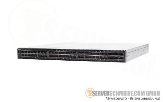 DELL S5148F-ON OS10 Ent 48x 10/25Gb SFP28 + 6x 100Gb QSFP28 Ethernet Network 19