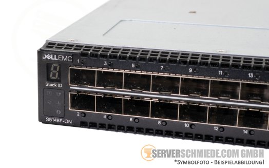 DELL S5148F-ON OS10 Ent 48x 10/25Gb SFP28 + 6x 100Gb QSFP28 Ethernet Network 19