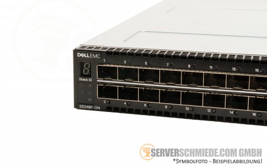 DELL S5248F-ON 48x 10Gb 25Gb SFP28 + 4x 100Gb 2x 200Gb QSFP28 Ethernet Network 19
