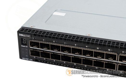 DELL S5248F-ON OS10 Enterprise 48x 10Gb 25Gb SFP28 + 4x 100Gb 2x 200Gb QSFP28 Ethernet Network 19