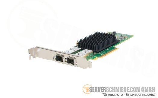 Dell SanBlade Emulex 2x 32Gb SFP+ FC LPe35002 PCIe x8 Fibre Channel Controller HBA 0PD89Y