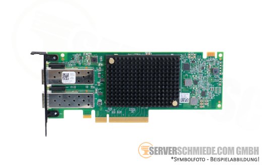 Dell SanBlade Emulex 2x 32Gb SFP+ FC LPe35002 PCIe x8 Fibre Channel Controller HBA 0PD89Y