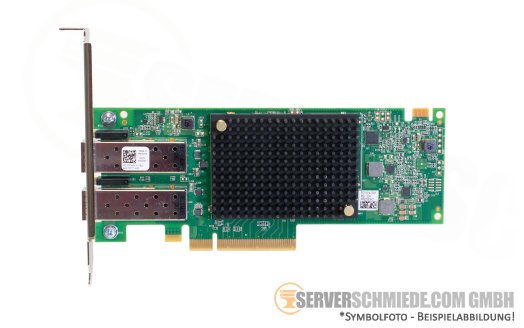 Dell SanBlade Emulex 2x 32Gb SFP+ FC LPe35002 PCIe x8 Fibre Channel Controller HBA 0PD89Y