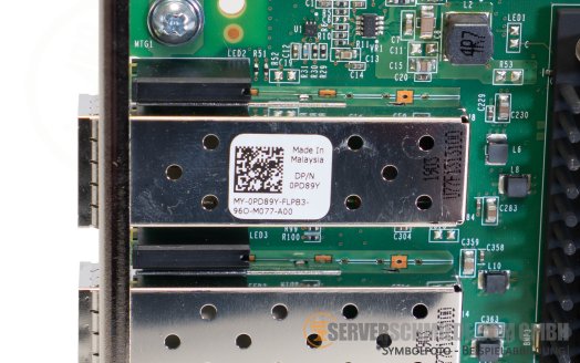 Dell SanBlade Emulex 2x 32Gb SFP+ FC LPe35002 PCIe x8 Fibre Channel Controller HBA 0PD89Y