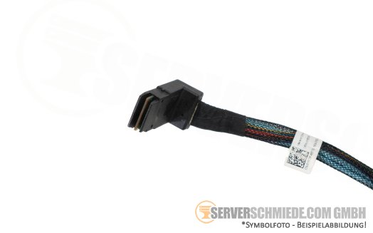 Dell SAS-Kabel 25cm SFF-8087(gerade) SFF-8087(gewinkelt) Dell PowerEdge R510 0Y673P
