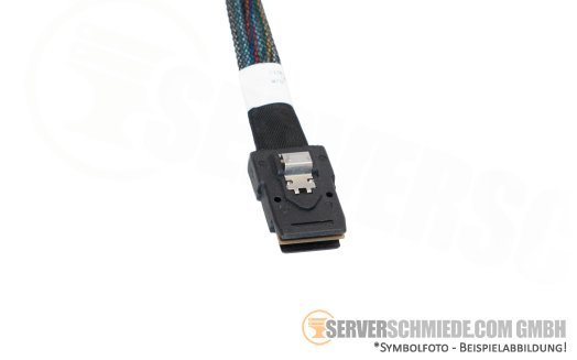Dell SAS-Kabel 25cm SFF-8087(gerade) SFF-8087(gewinkelt) Dell PowerEdge R510 0Y673P