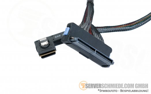 Dell SAS Kabel 50cm 1x SFF-8087 abgewinkelt 1x SFF8484 abgewinkelt 0TK037