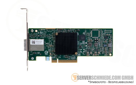 Dell SAS9300-8e PCIe 3.0 x8 2x SFF-8644 External 12G SAS3 SATA HBA JBOD Controller 03KC27