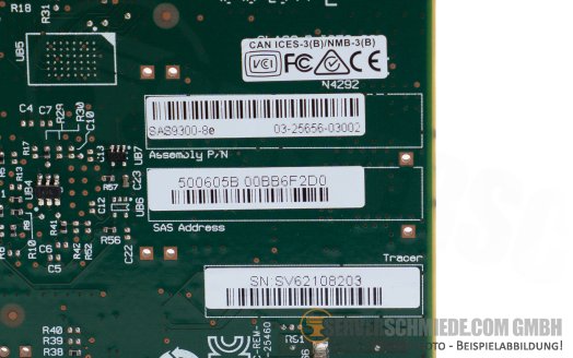 Dell SAS9300-8e PCIe 3.0 x8 2x SFF-8644 External 12G SAS3 SATA HBA JBOD Controller 03KC27