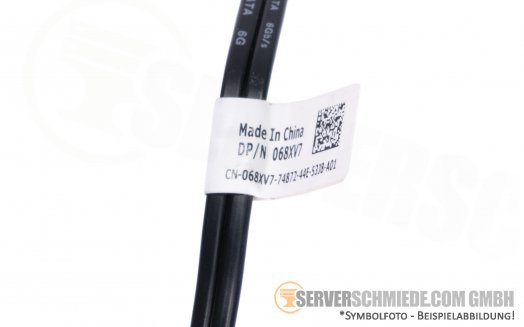Dell SATA Kabel 40cm 1x gerade 1x winkel 068xv7