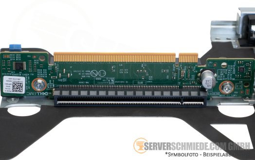 Dell Secondary Riser 2x x16 (x8 lanes) LP PCIe 4.0 incl. cage R450 R650xs 0RXMT7 09PD6H
